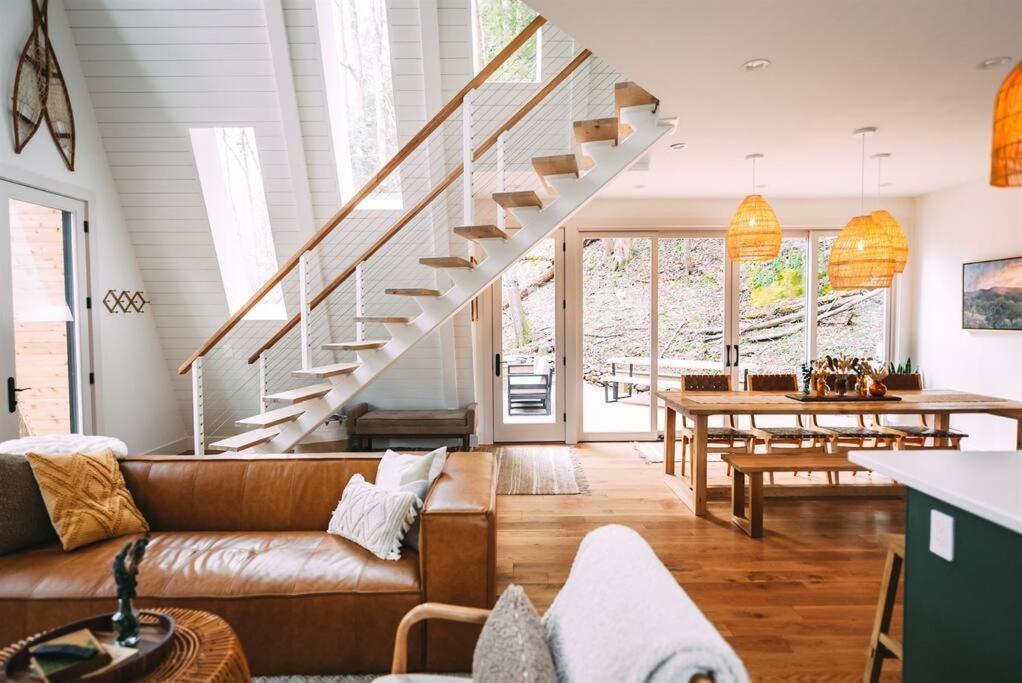 Dunlap Hollow A-Frame Rockbridge Eksteriør bilde