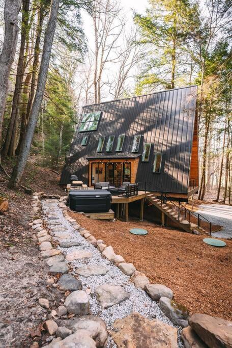 Dunlap Hollow A-Frame Rockbridge Eksteriør bilde